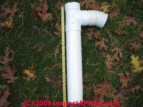 septic tank outlet tee replacement